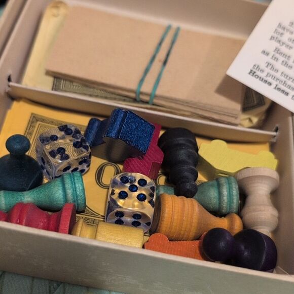 Vintage 1950's version of Parker Brother’s Monopoly game Antique - Picture 12 of 15